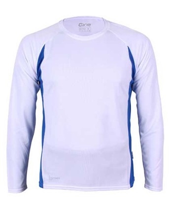 Techniczna koszulka sportowa CONA® Racer unisex z długimi rękawami