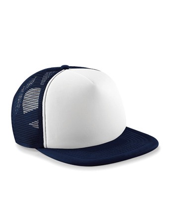 Siatkowa czapka z płaskim daszkiem BEECHFIELD® Vintage Trucker