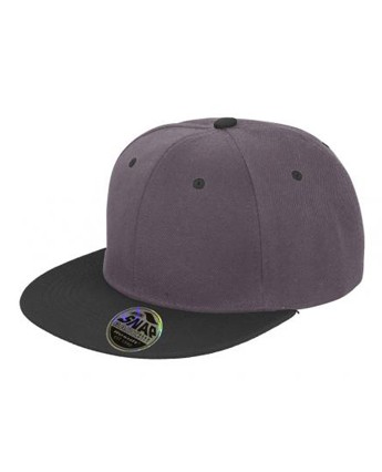 Kontrastowa czapka z prostym daszkiem RESULT® Bronx Snapback