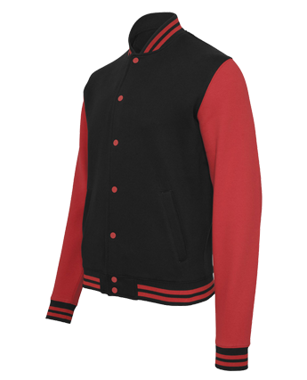 Kontrastowa bluza BYB® Varsity dla pana