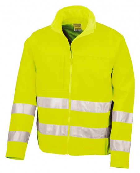 Odblaskowy softshell RESULT 3M™ unisex Odblaskowy softshell RESULT 3M™ unisex