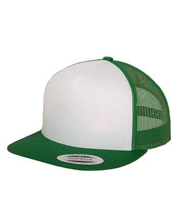 Kontrastowa czapka z siatką FLEXFIT® Trucker Snapback