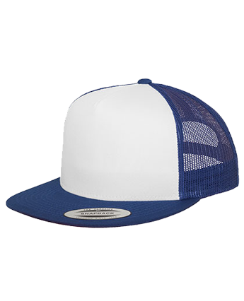 Kontrastowa czapka z siatką FLEXFIT® Trucker Snapback