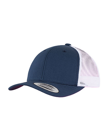 Kontrastowa czapka z siatką FLEXFIT® Snapback Retro Trucker