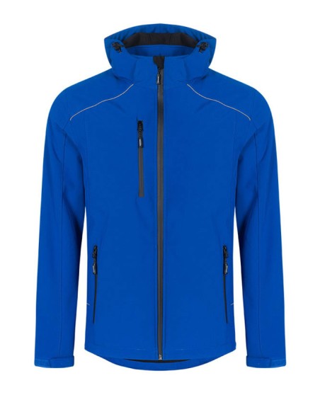 Techniczny softshell Promodoro® z kapturem dla pana (rozmiary 3XL-5XL)