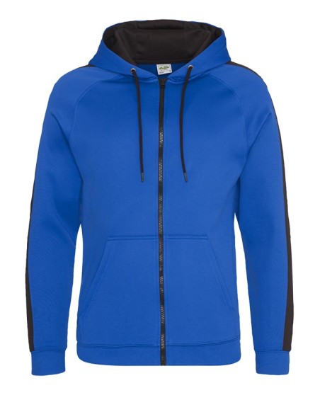 Szybkoschnąca kontrastowa bluza sportowa Just Hoods® unisex