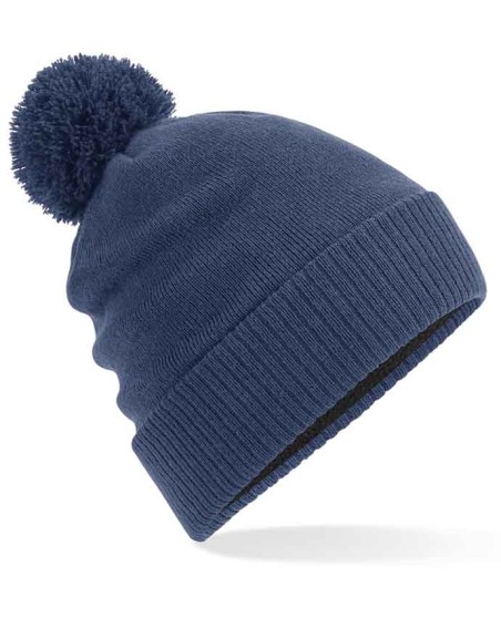Czapka z pomponem Beechfield® Snowstar® ocieplona polarem