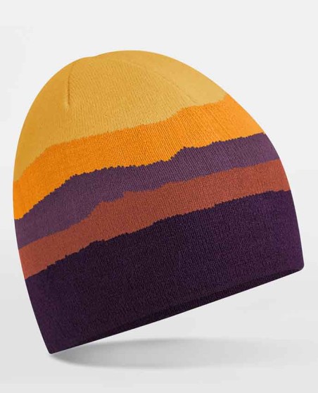 Dwuwarstwowa czapka beanie Beechfield® Mountain Peaks