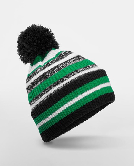 Dwuwarstwowa czapka z pomponem Beechfield® ocieplona polarem