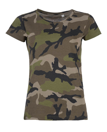 Koszulka kamuflująca SOL'S® Camo dla pani