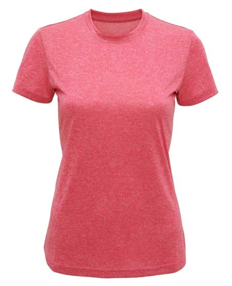 Lekka szybkoschnąca koszulka TRIDRI® dla pani (kolory melanż)