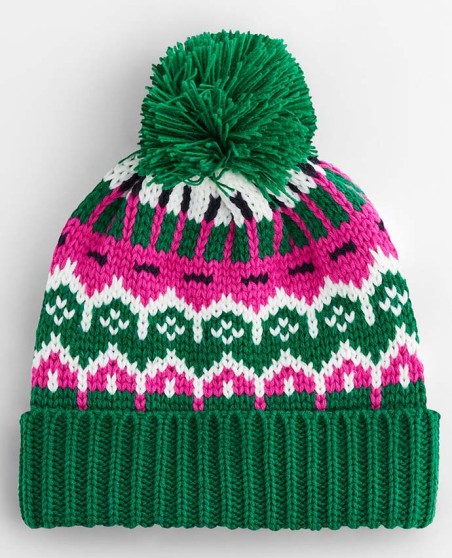 Czapka z podszewką polarową Beechfield® Retro Ski (recykling)