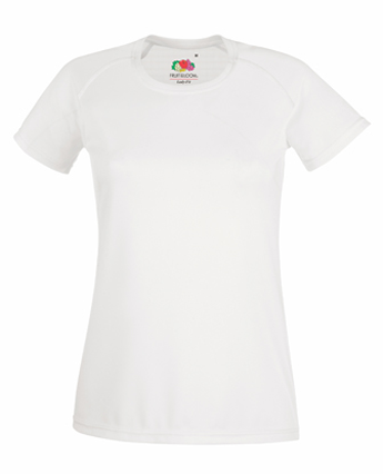 Szybkoschnący T-shirt FRUIT OF THE LOOM® dla pani